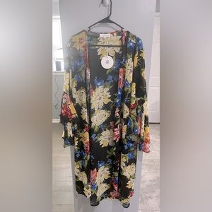 Floral kimono